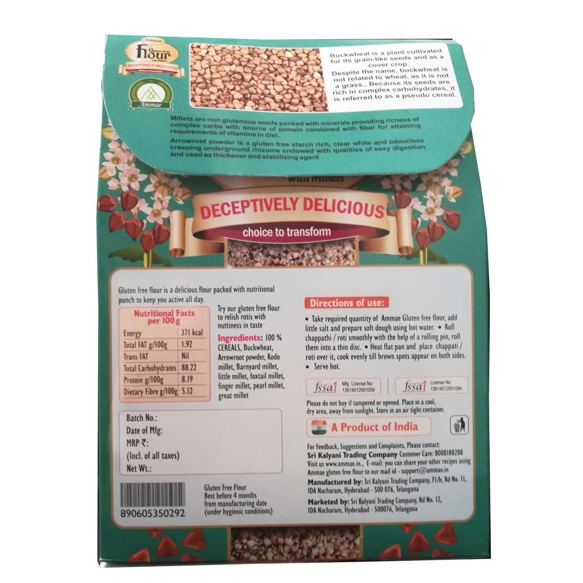 Gluten Free Flour (with mIllets)