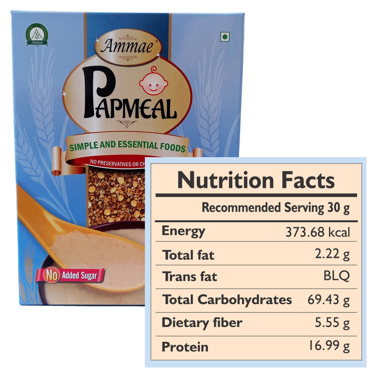 Papmeal with ajwain, 200g