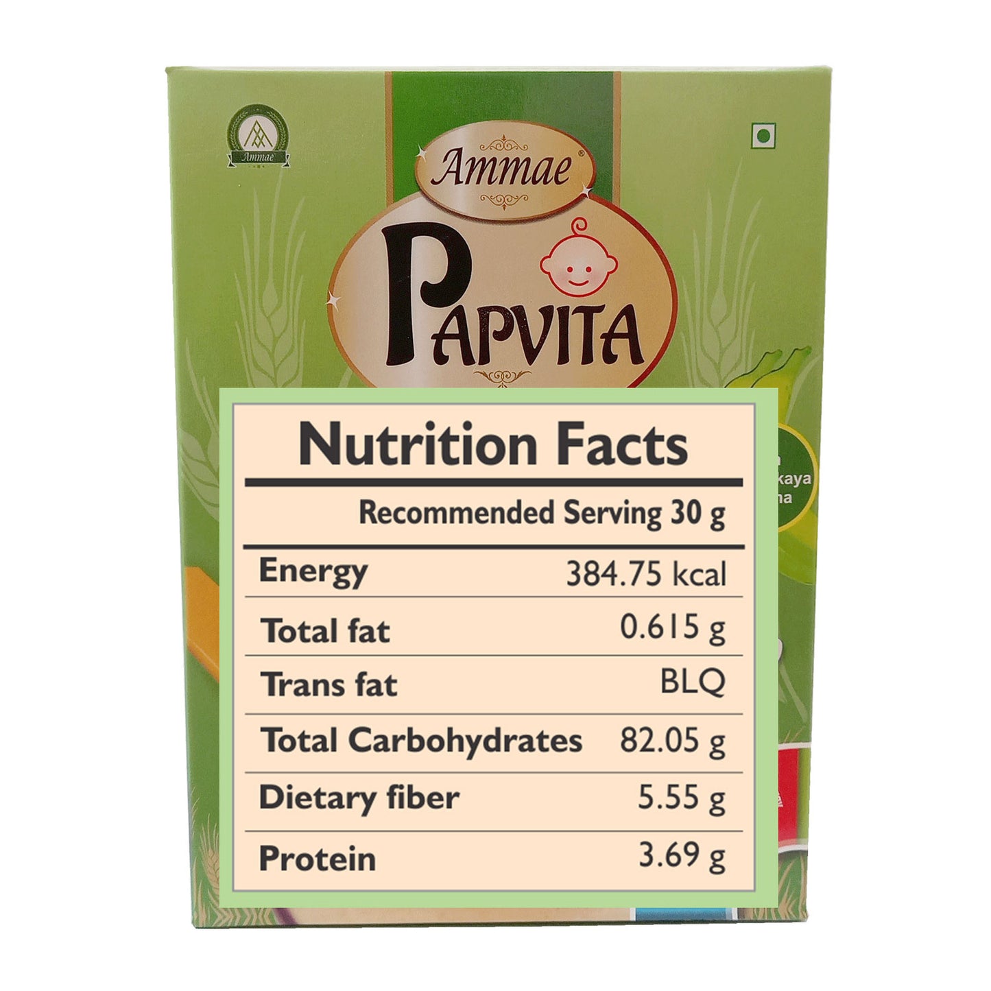 Papvita with Banana powder, 200g